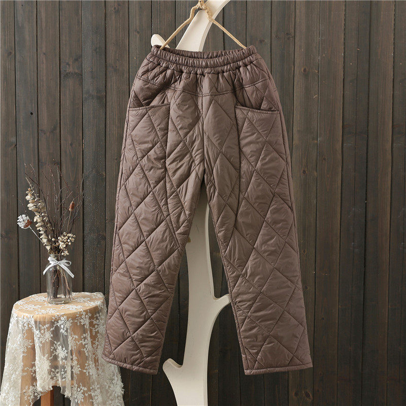 女棉裤外穿2023新款冬季时尚保暖裤加厚中老年休闲哈伦裤春秋宽松,女装/女士精品,棉裤/羽绒裤,淘宝优惠券,粉丝福利购,淘宝优惠卷