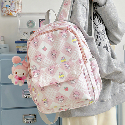 书包女小学生可爱萌趣学前班