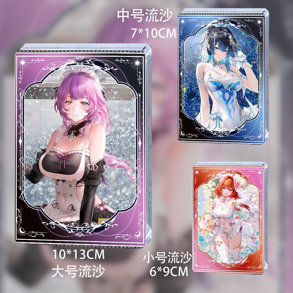 尘白禁区二周年婚谷恩雅凯茜娅苔丝皮肤流麻流沙立牌同人谷子周边