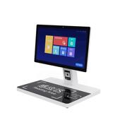 图书馆馆员工作站一体机触摸查询借阅终端机智能借还书标签转换仪