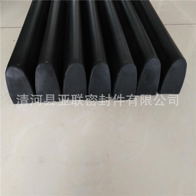 自动安全触边门防护条底密封条旋转门安全开关防撞胶条40*60