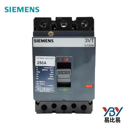 现货塑壳断路器3VT8110-1AA03-0AA03P100A正品原装