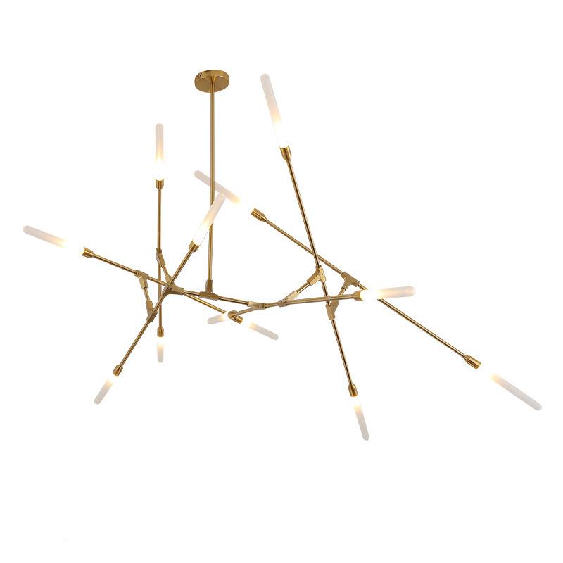 客创意树LE枝D吊灯后现代北欧简约厅吊别墅灯楼梯间艺术餐厅吊灯