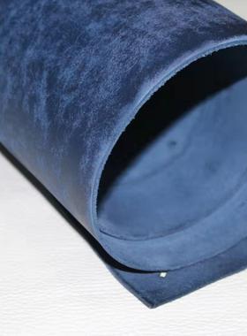 Pueblo磨砂植鞣革彩色透染2.0MM复古手工头层牛皮皮料