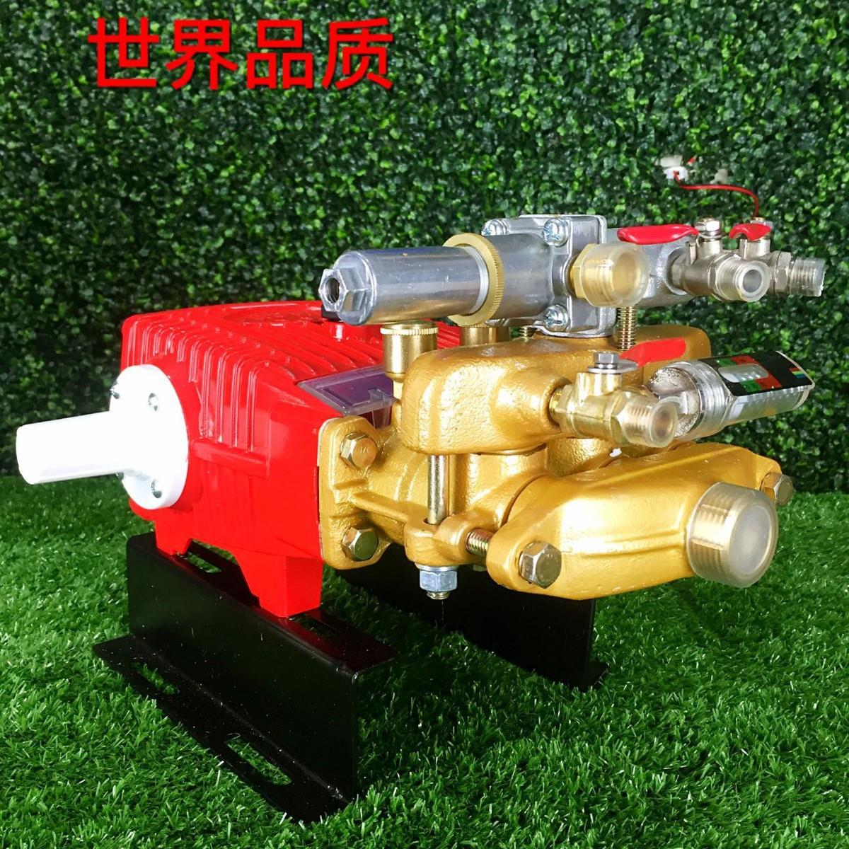 泵LMQ湾物理牌4三缸5柱塞/45打药泵/进台口打药泵