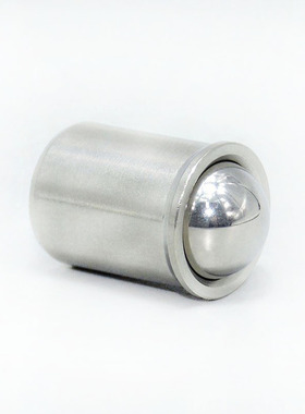 ZAL01不锈钢碰珠PFSSN2/3/4/5/6/8压入式球头柱塞 轻载型光身波珠