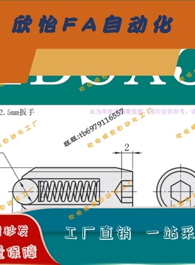 球头柱塞BSX3 4 5 6 8 10 12 16粗牙不锈钢超重载型定位珠ZAF04-M