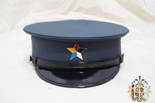 《少帅》民国北洋1927年以后蓝灰版大檐帽