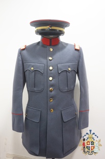 一战胜利阅兵北洋中国代表团西线远征军蓝灰常服