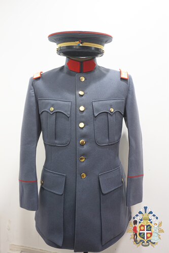 一战胜利阅兵北洋中国代表团西线远征军蓝灰常服