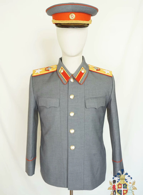 WW2二战苏联斯大林专属灰色翻领弗伦奇元帅常服