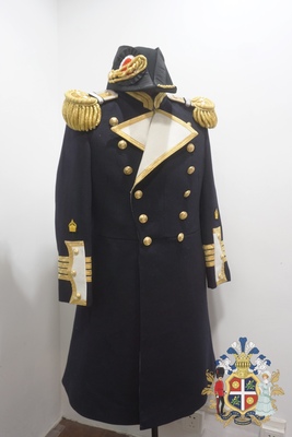 一战帝德海军校官大白领大礼服