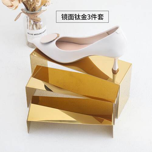 不锈钢鞋架展示架鞋包鞋子女装店