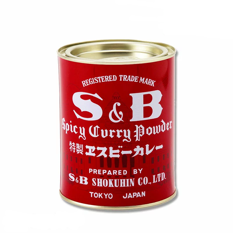 日本原装爱思必S&B特制咖喱粉 金牌咖喱粉 进口咖喱粉调味料400g