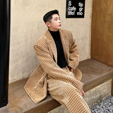 2024秋款宽松廓形驼色灯芯绒玉米粒大版垫肩西装W0500P135，男装西服，电商C219