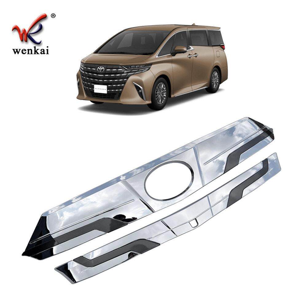 适用于丰田23款ALPHARD40系改装前中网装饰贴埃尔法专用原厂饰条