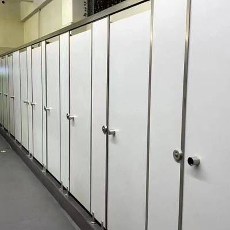 极速厕所隔断板公共化妆室隔断板抗倍特PVC隔断板公厕门隔断防水