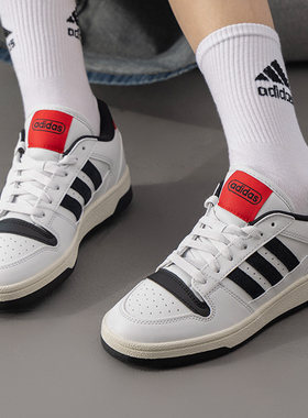 阿迪达斯板鞋男女款BREAKSTART复古休闲篮球运动鞋