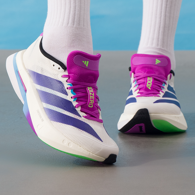 阿迪达斯（adidas）跑步鞋女鞋25秋季新款户外ADIZERO BOSTON13缓