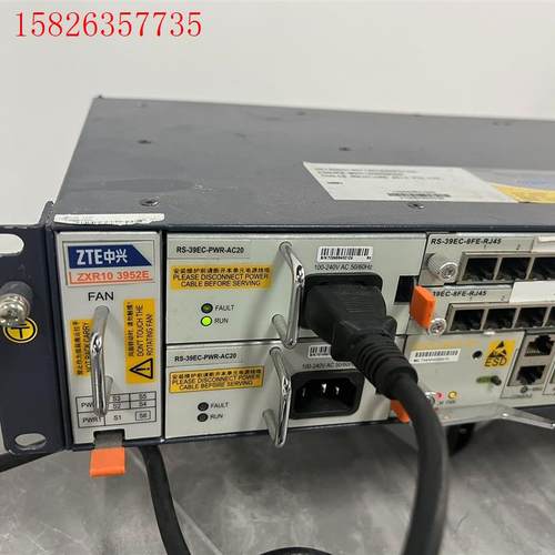 中兴ZXR10 3952E 网络交换机 一台(议价)