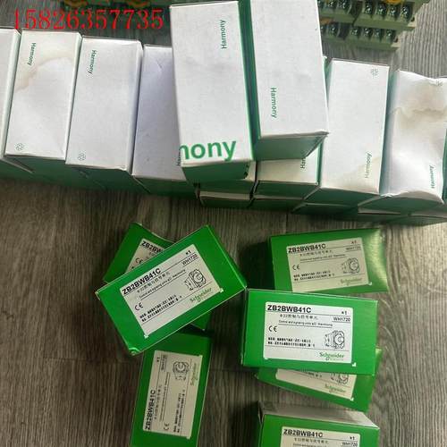 施耐德带灯按钮ZB2BWM41C (议价)