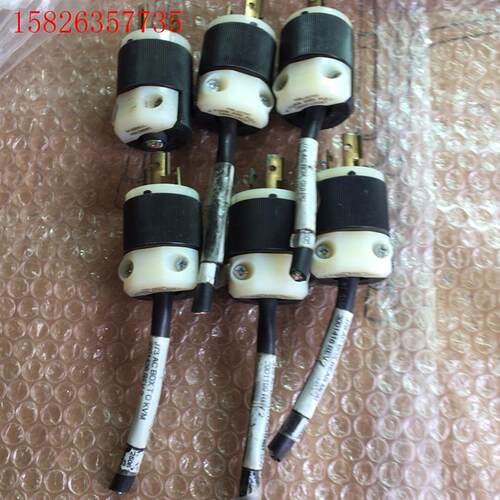荷宝HBL4570C/5666C电源插头、15A 250V、(议价)