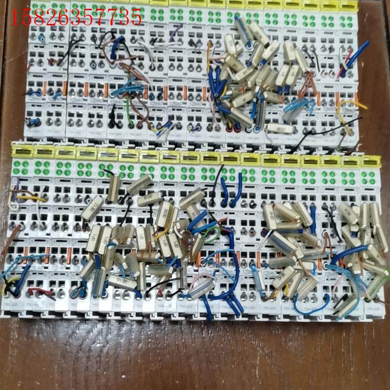 WAGO万可PLC模块 750-403  共36片二手拆机的(议价)
