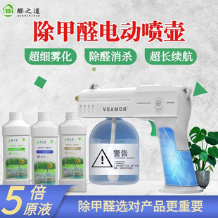 除甲醛电动喷壶雾化喷枪浇花喷壶消毒枪除甲醛清除剂TVOC除味剂