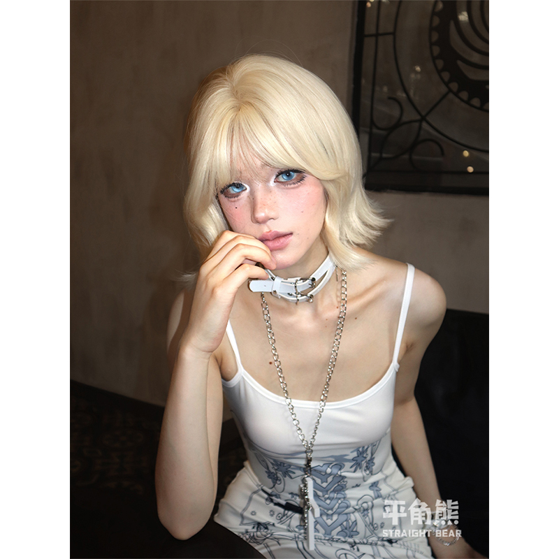 亚裔混血感BOBO头jk头套