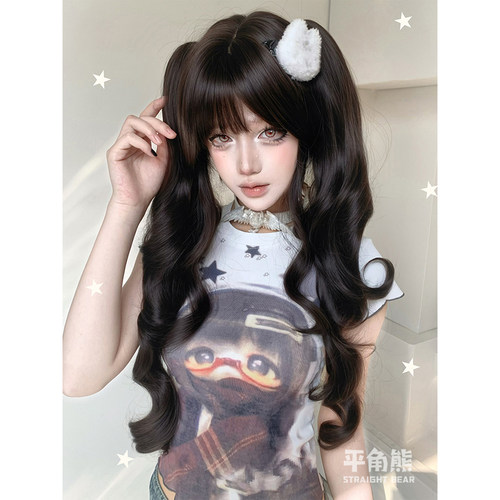 日常doll感双虎口夹马尾