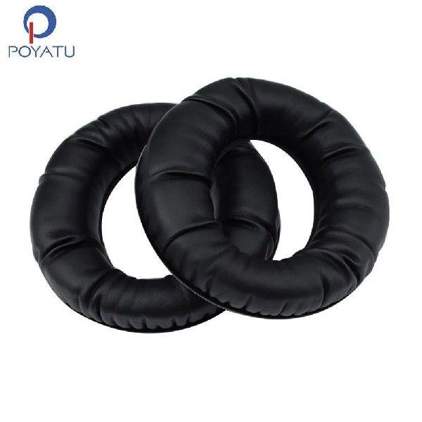 POYATU Leather Ear Pads Headphone Earpads For AKG K511 K512
