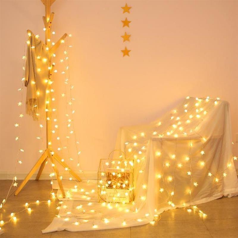 XMAS LED Ball Lights Fairy String Power Christmas Decoratio1