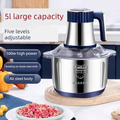 Stainless Steel Food Meat Grinder Mincer Mixer Chopper