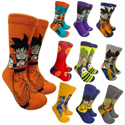 Anime Dragon Ball Socks for Men Women Son Goku Frieza Piccol