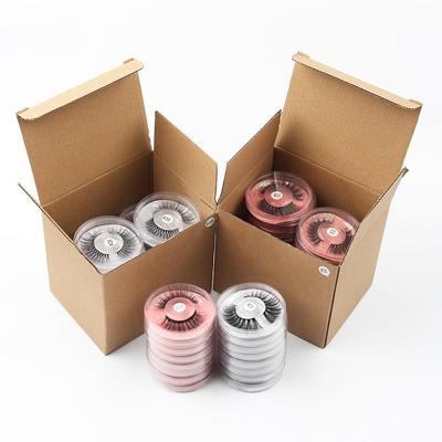 3D natural soft thick handmade false eyelashes浓密手工假睫毛