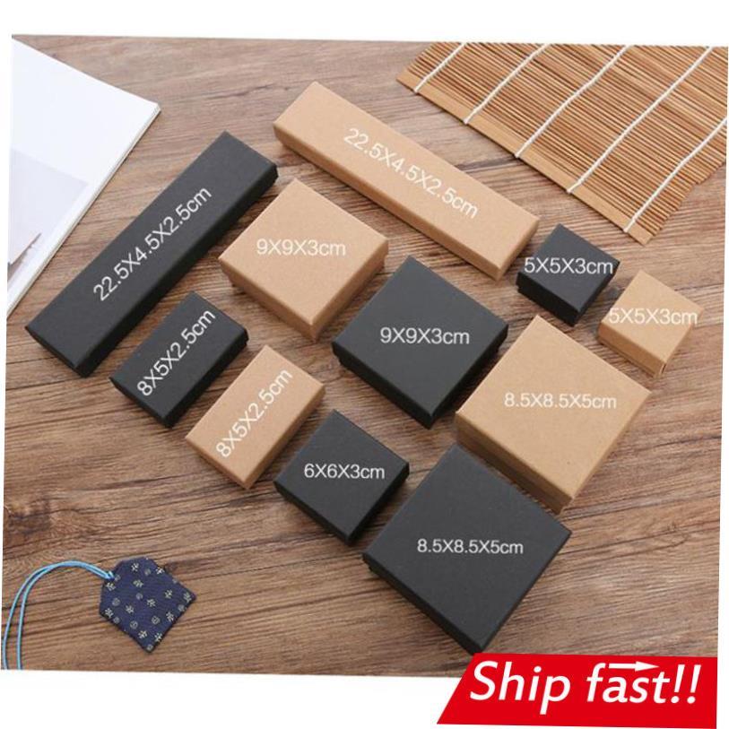 Custom jewelry box earrings necklace gift 饰品包装盒礼盒袋