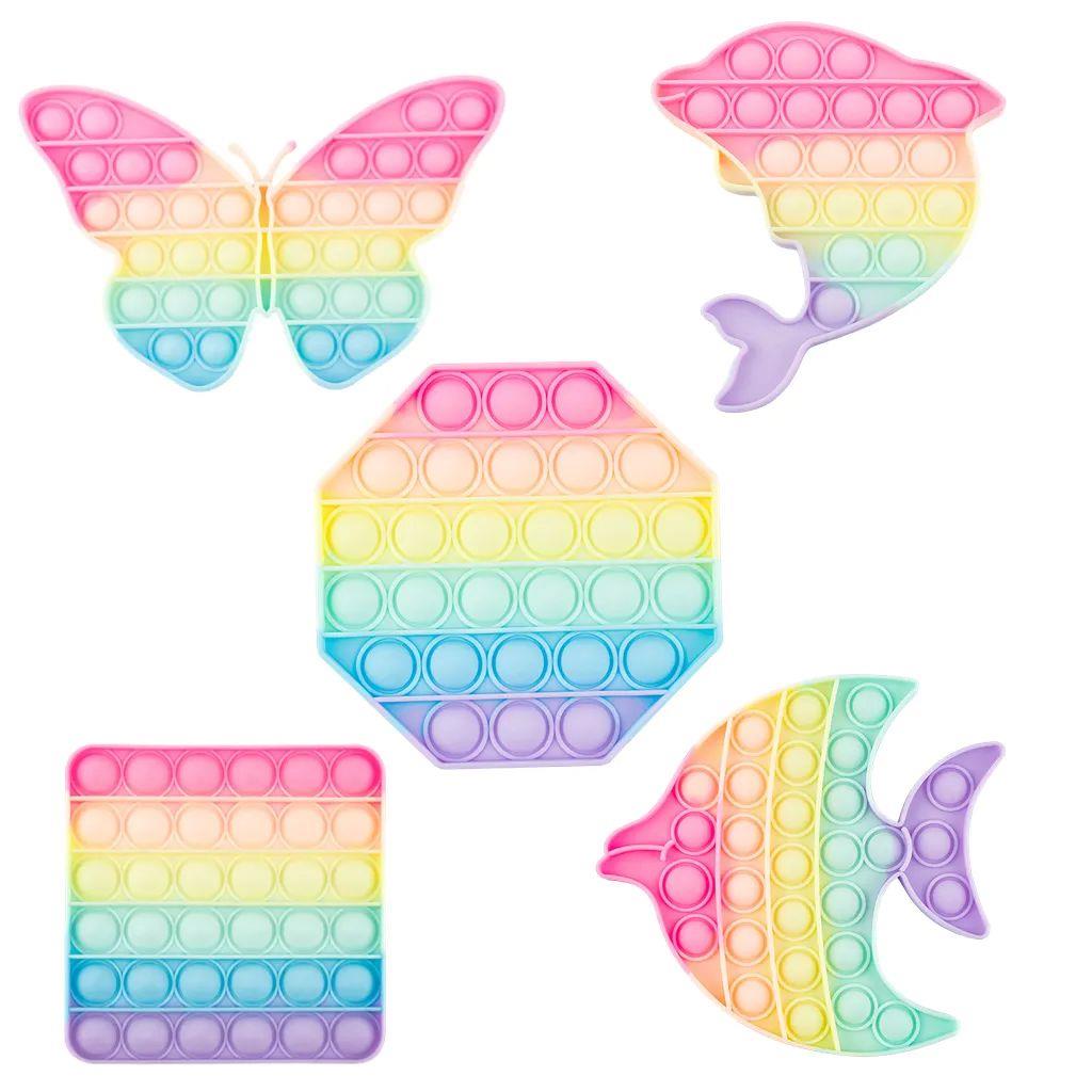 Animal Pop Push Bubble Fidget Toys Sensory Autism Squeeze St