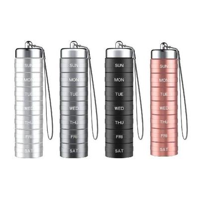 Weekly Pill Box Organiser Sealed Pill Container for Sports