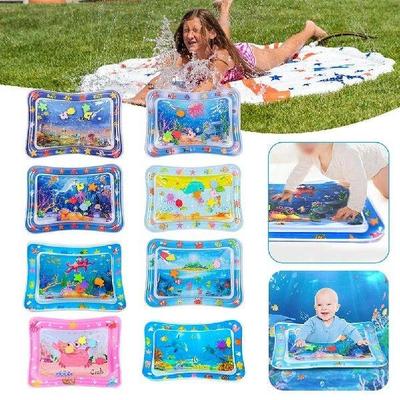 Sea Animal Printed Inflated Water Patting Mat Interactive