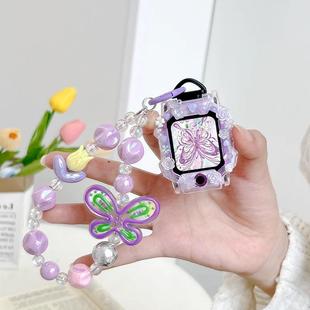 适用小天才电话手表W1923AC表带Q1C D1S保护壳套Y7可爱手链Z5 Q1R