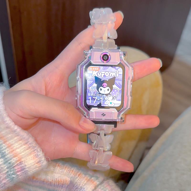 蝴蝶表链适用小天才电话手表Z9表带Z8配件Z7/Z6A/Z1/Q1A/Q2A/树脂