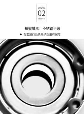 CHC带扣环双轴承短对边法兰带座双轴承座组件BGCEB BFL71包邮30