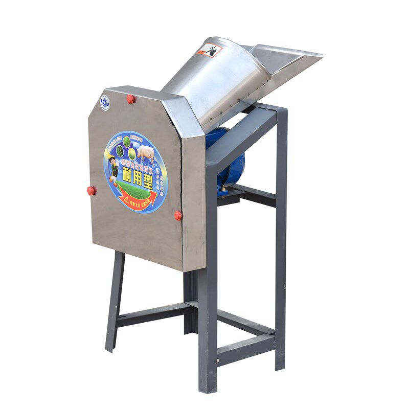 不锈钢碎草机电动铡草机养殖场小型家用猪草机牛羊饲料切草机粉碎