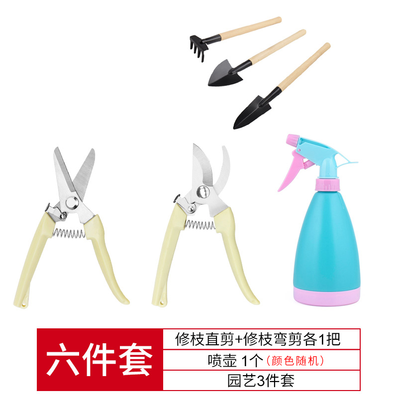 修枝剪刀修剪树枝花卉修花剪刀园林园艺采摘水果树家用省力工具套