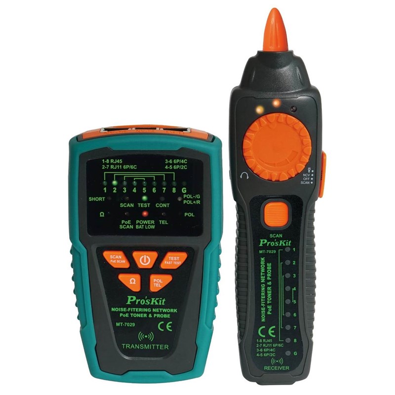 宝工寻线仪网络测试仪MT7029N抗干扰音频网线POE电线电话线查线器