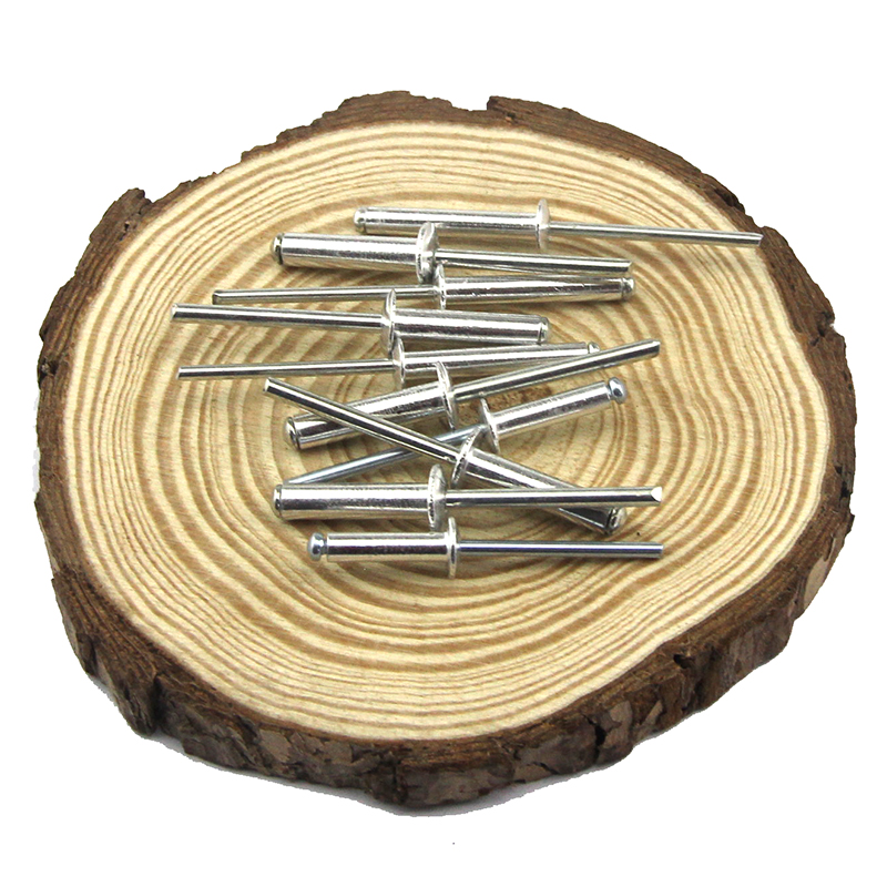 M2.4M3.2M4M5铝拉铆钉半圆头铝抽芯铆钉散装开口形K型抽心柳钉