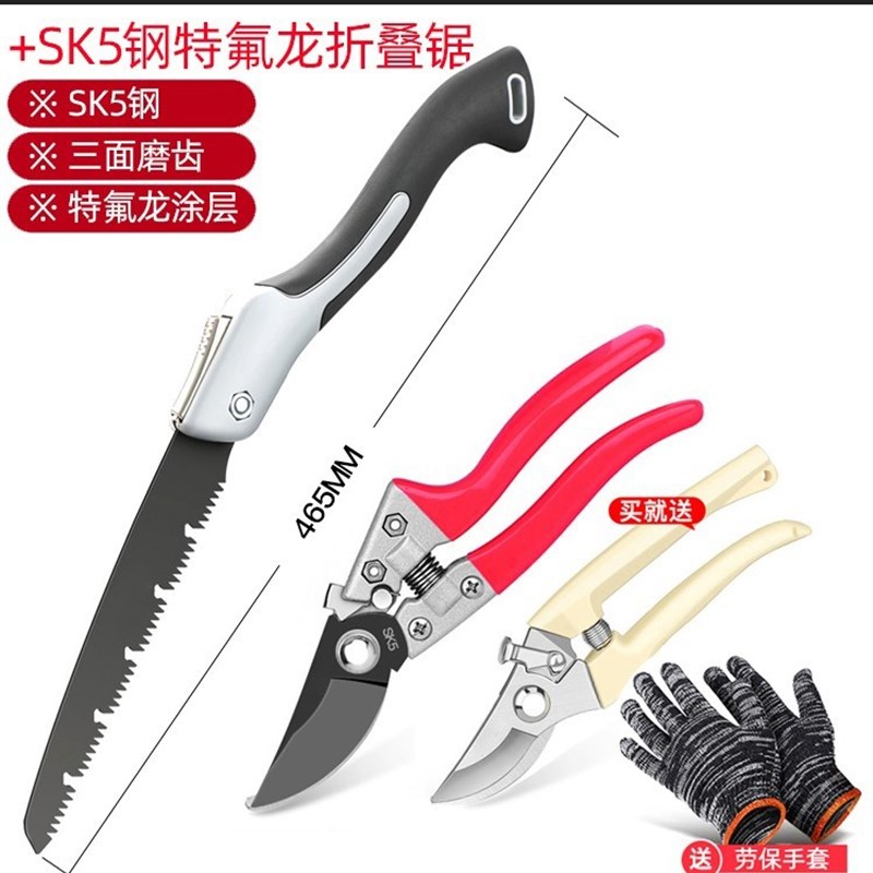 德国进口剪树枝专用剪刀园林果树修枝剪sk5剪子艺园剪刀修花家用