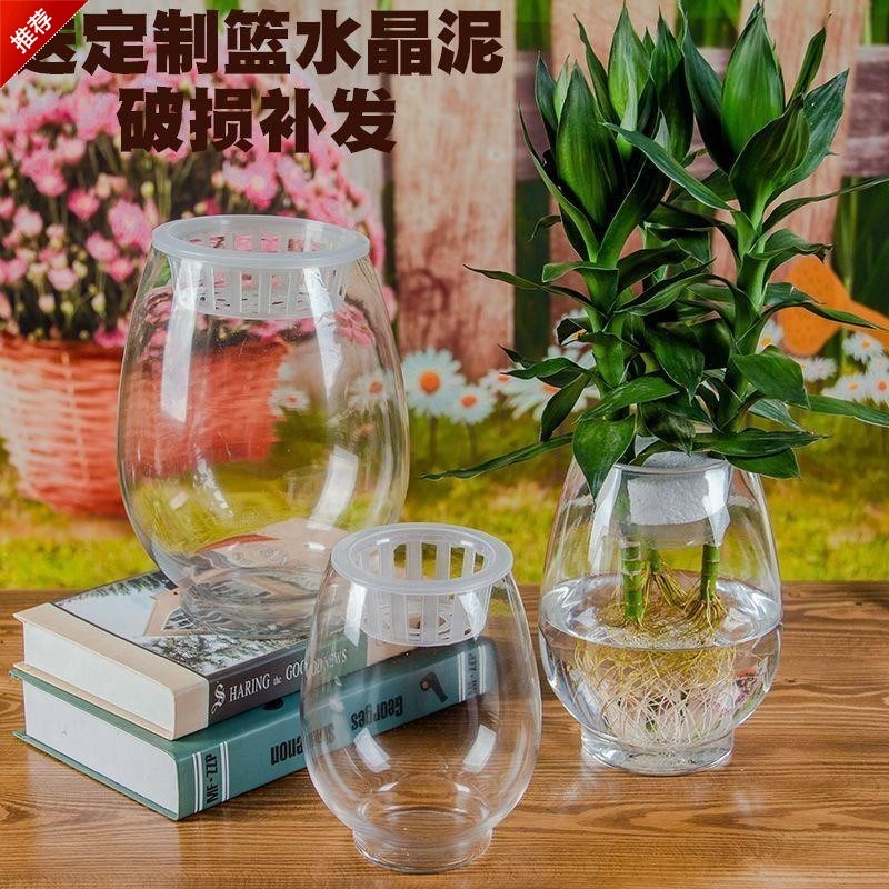 培养花玻璃瓶玻璃瓶.玻璃吸水圆柱挂透明花插盆式玻璃水养花玻璃