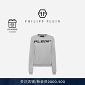 女士PLEIN™圆领卫衣长袖 PHILIPP PLEIN 上衣字母印花宽松