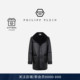 PLEIN 2025秋冬Plein经典 徽标男士 PHILIPP 长款 毛领上衣外套夹克